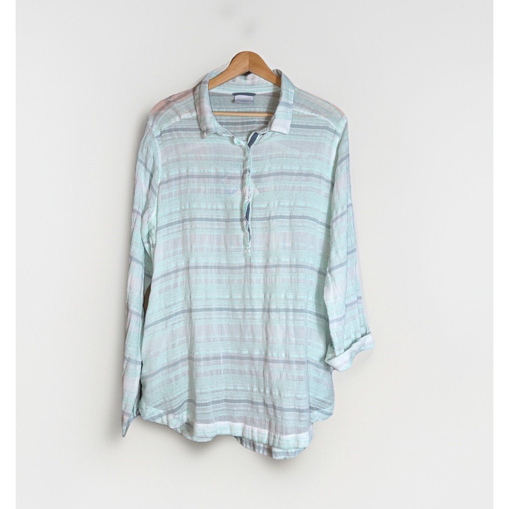 Columbia Women's Early Tides Lightweight Tunic Top Size XL NWT Roll Tab Sleeves